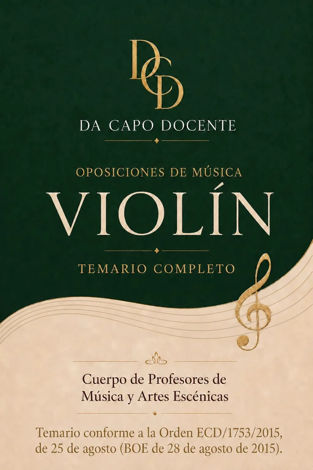 Temario de Violín